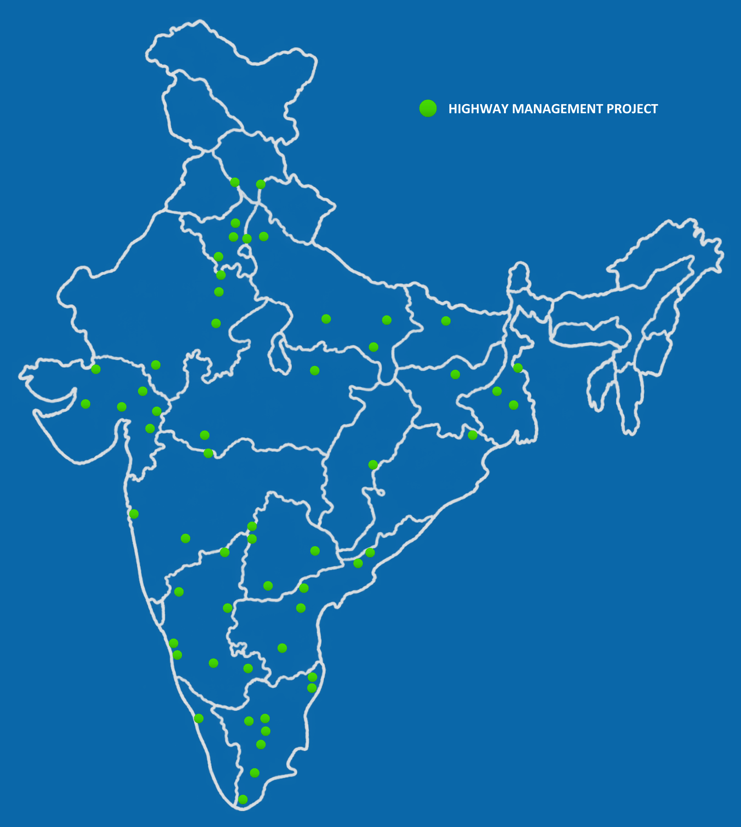 Projects map